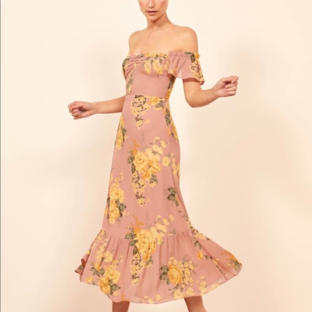 Reformation Butterfly Dress